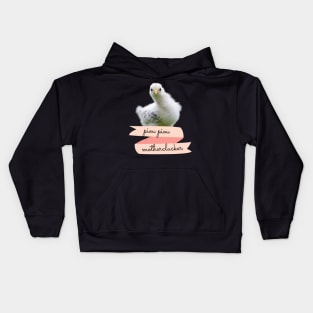 Angry Fowl Piou Piou Motherclucker Funny Chicken Lover Gift Kids Hoodie